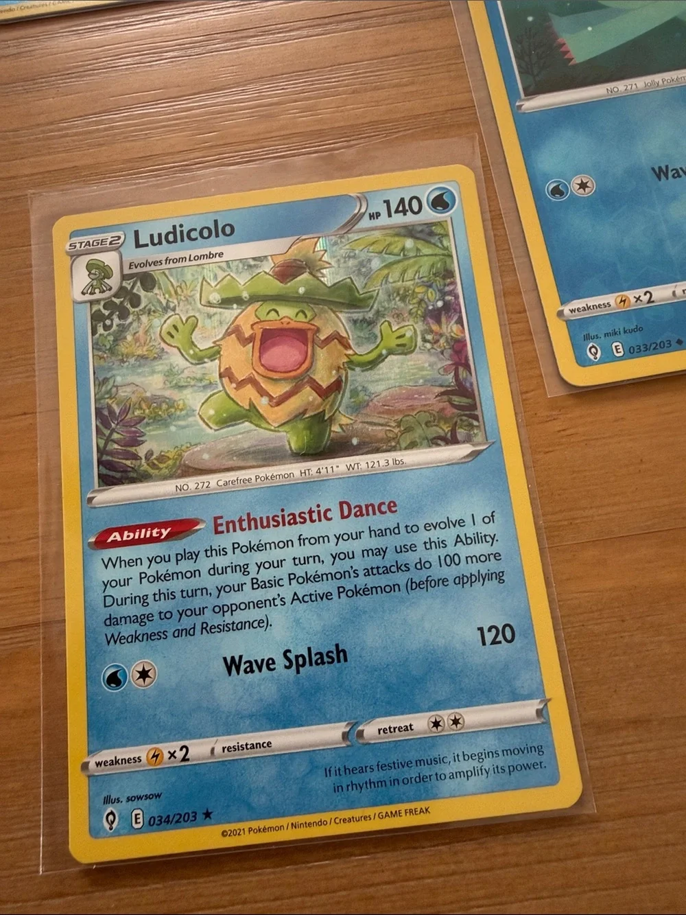Lotad, Lombre & Ludicolo Evolution Lot | 3 Pokémon Cards ✨5/$25✨